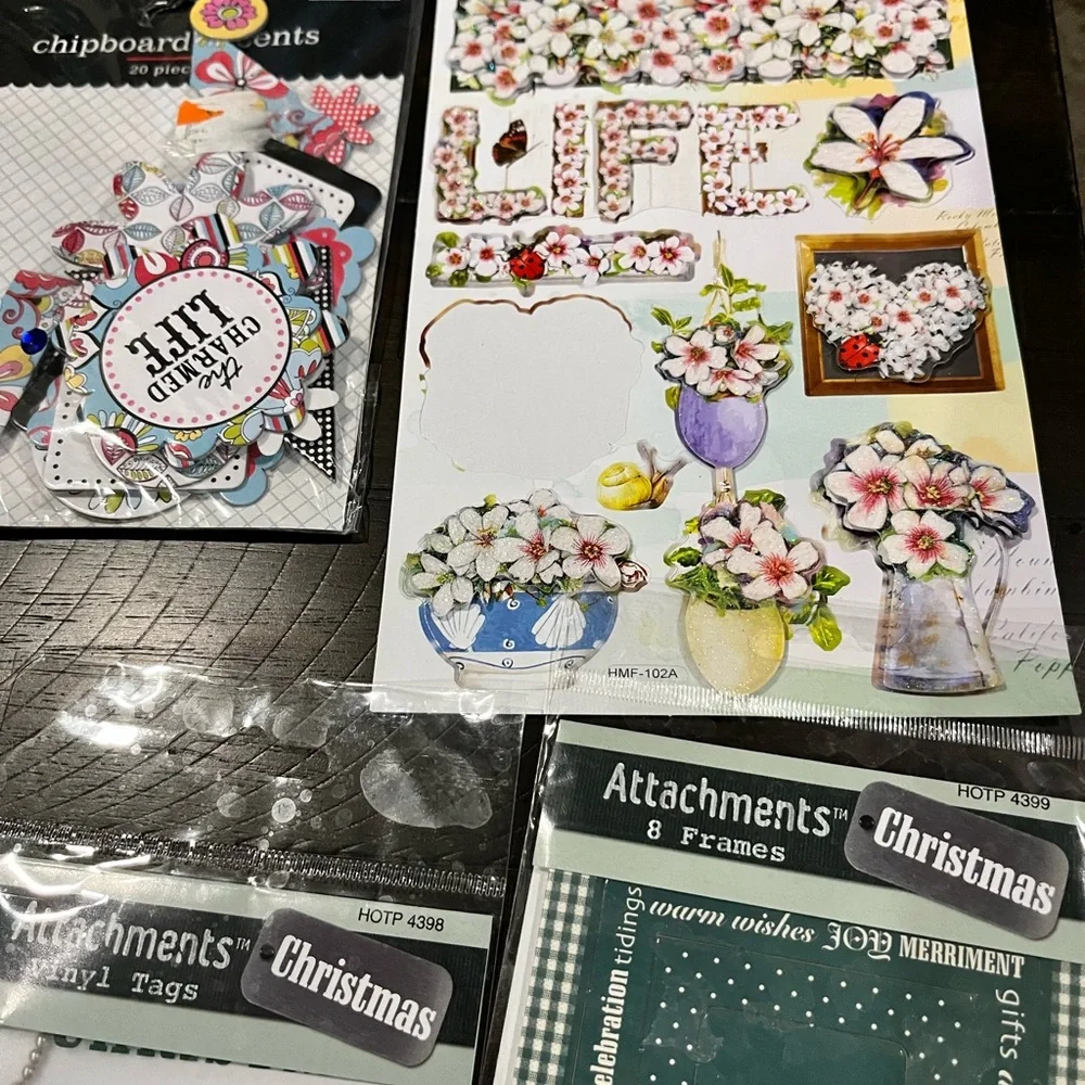 Assorted Craft Stickers and Embellishments lot - Picture 3 of 8